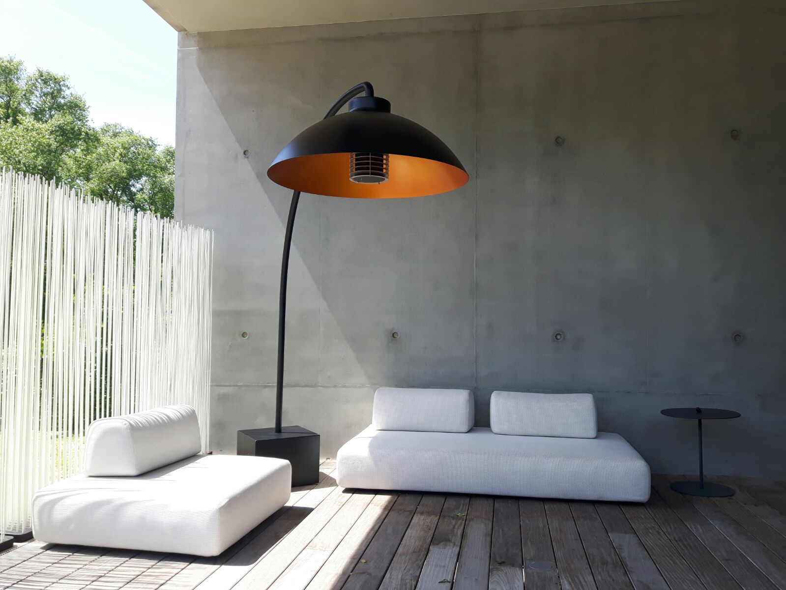 Mark Open werkplaats Design lamp met verwarming - DOME - Heatsail - Extend your great moments