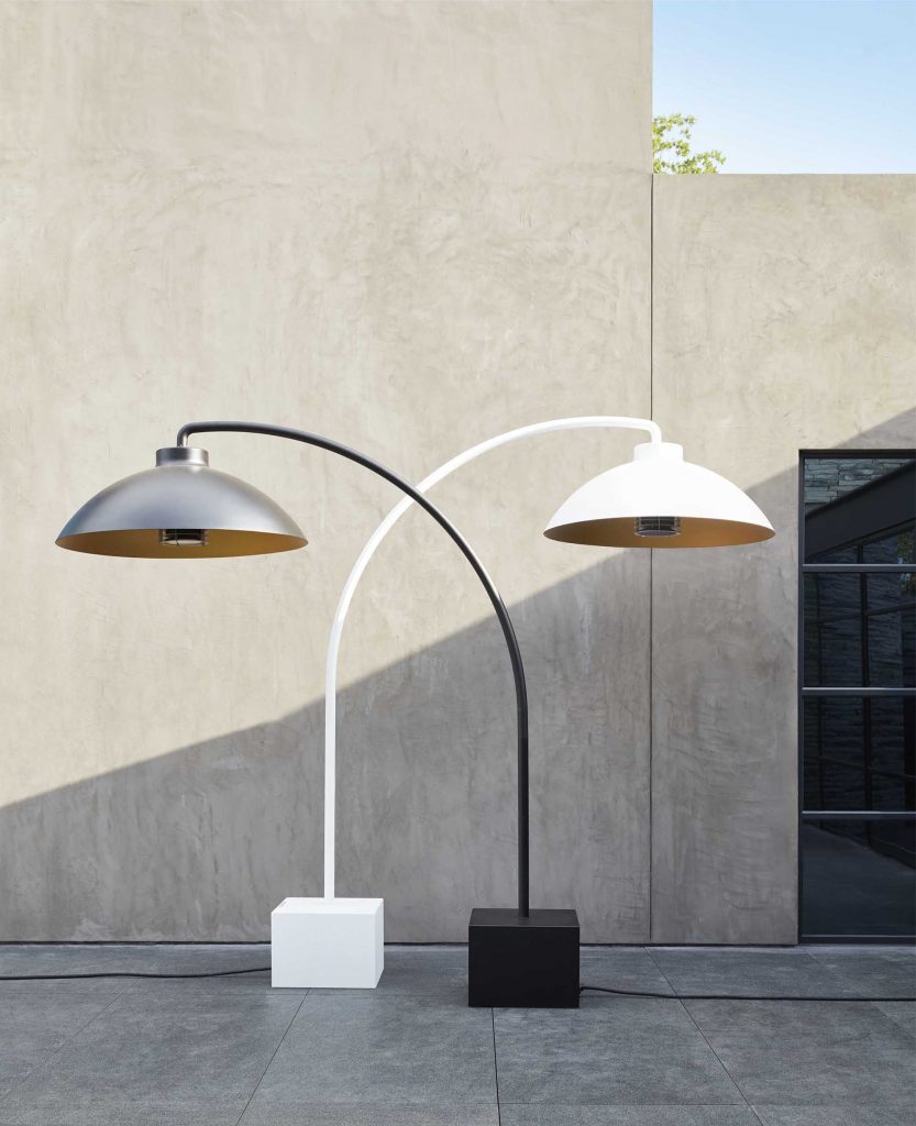 Niet modieus saai als resultaat Design lamp met verwarming - DOME - Heatsail - Extend your great moments